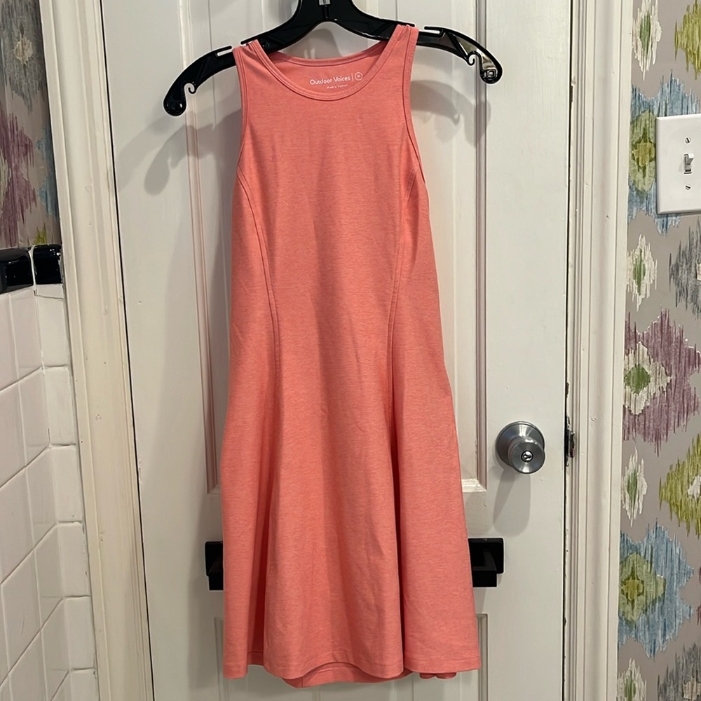 Outdoor voices pink athletic dress